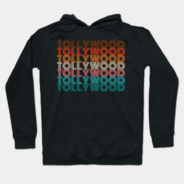 Retro Tollywood Telugu Movie Aesthetic Hoodie by panco